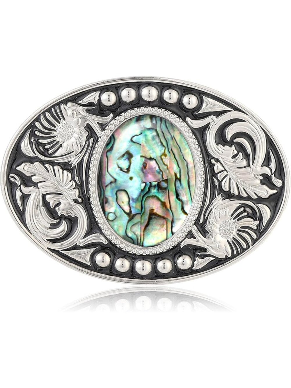 Unisex 3 Shell Vintage Longhorn Bull Texas Cowboy Belt Buckle